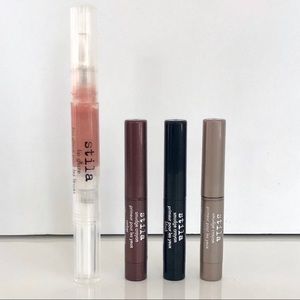 Stila 4pc "Beauty Best Bets" Deluxe Set: Smudge Crayons, Lip Glaze in Vanilla